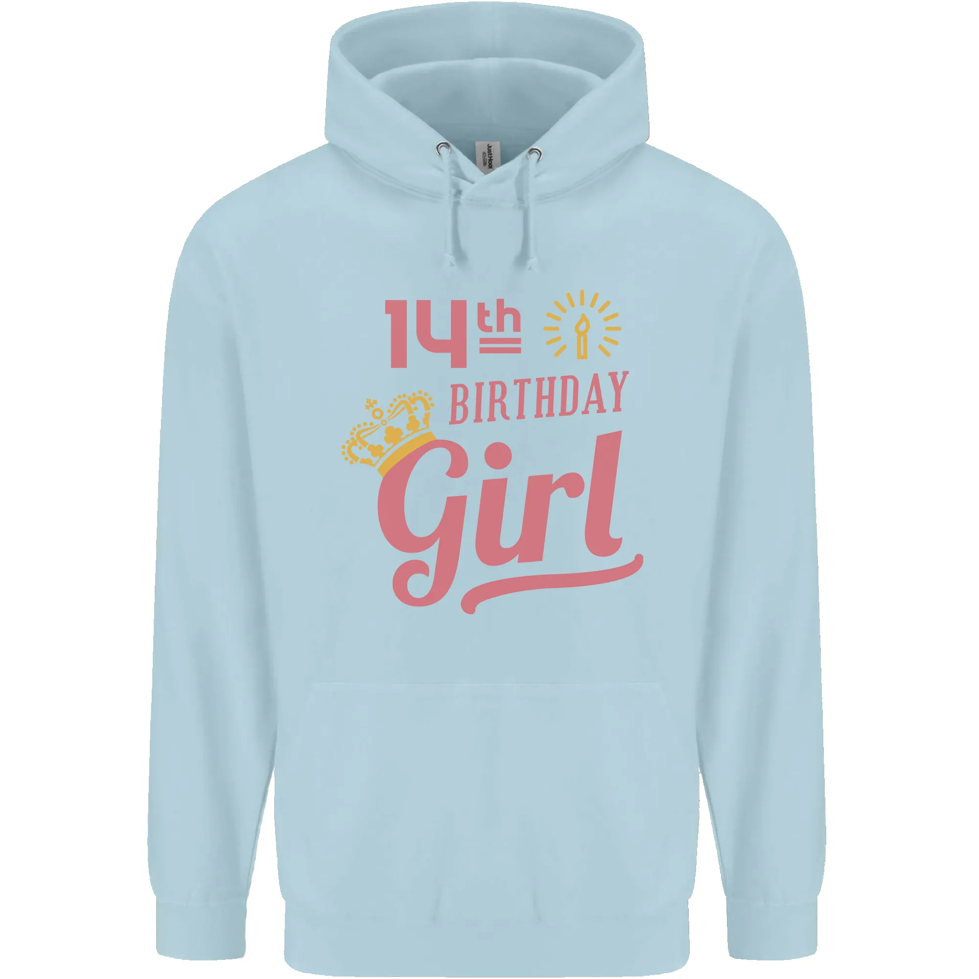 14th Birthday Girl 14 Year Old Princess Childrens Kids Hoodie