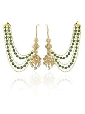 Ahmedabad Earrings With Ear Chain