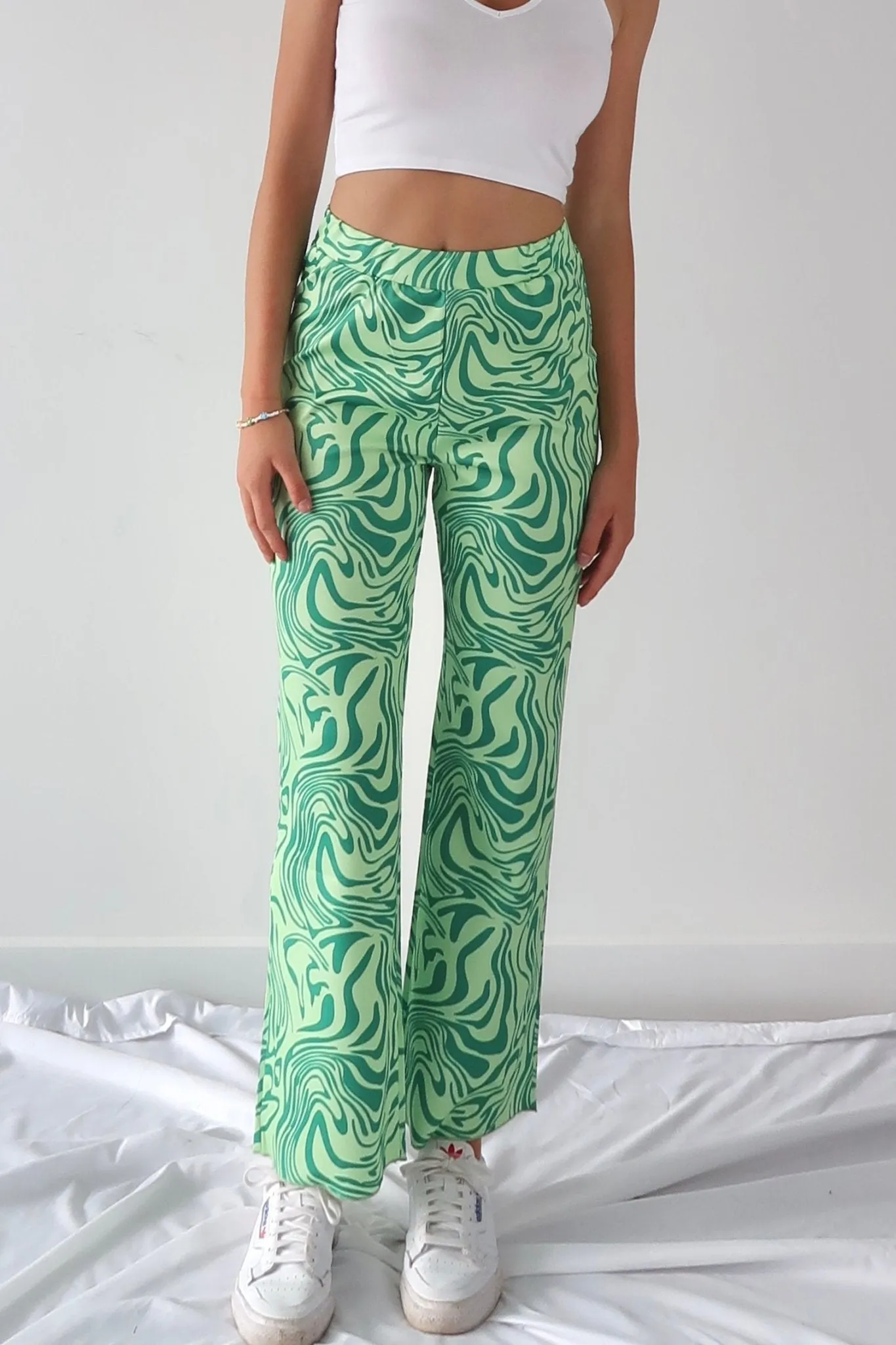 Alyssa wave pattern pants