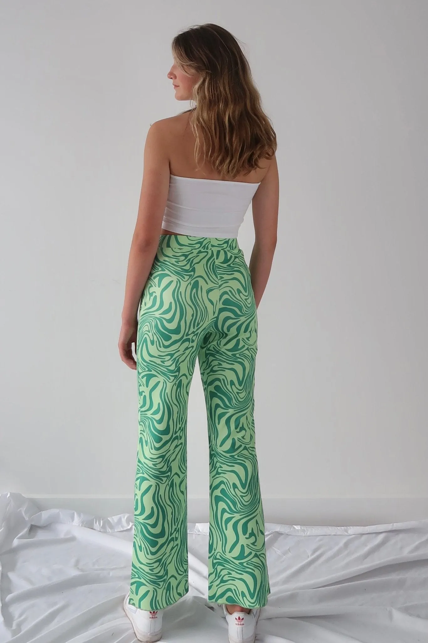 Alyssa wave pattern pants