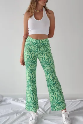 Alyssa wave pattern pants