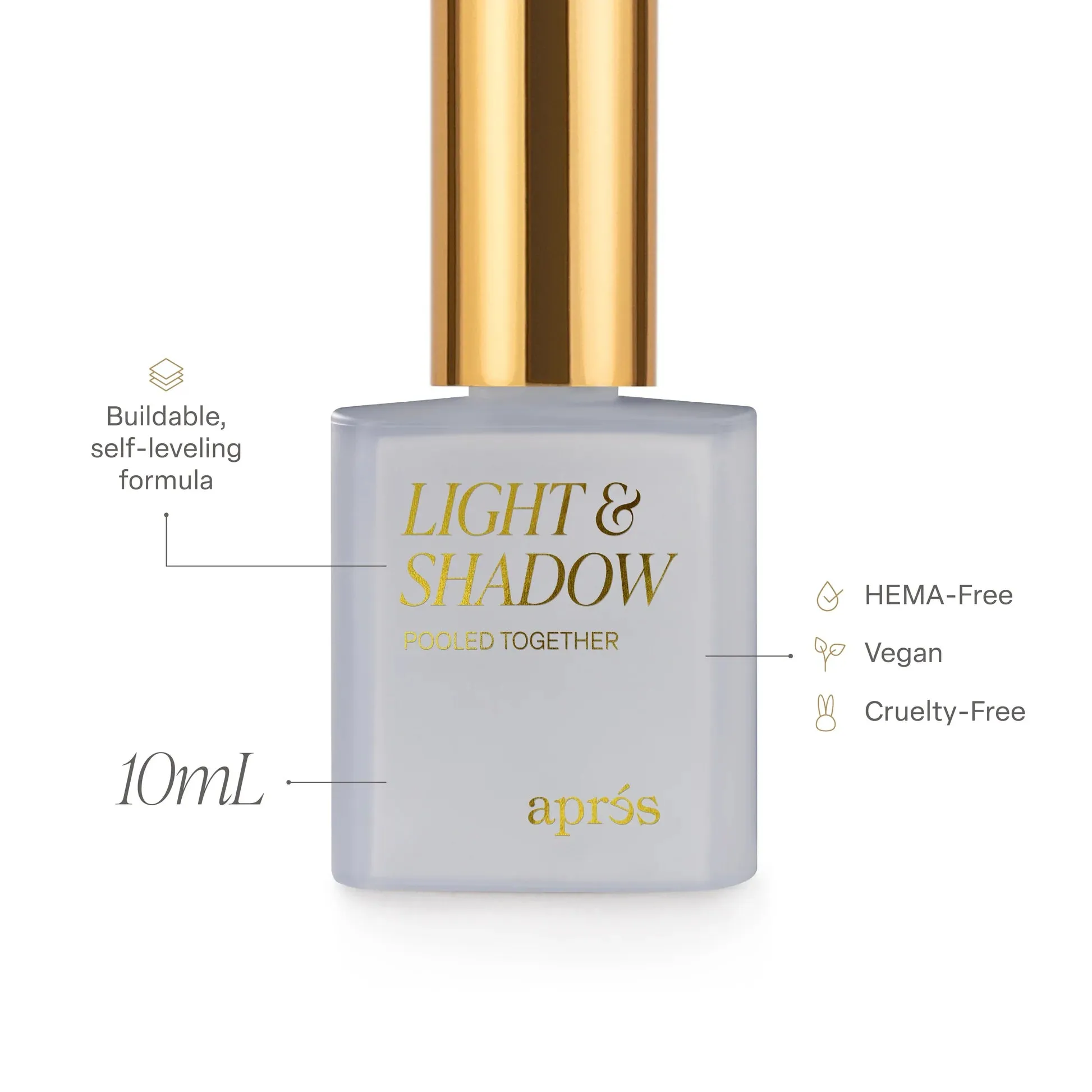 Apres Light & Shadow Sheer Gel Couleur - 510 Our Holy Night