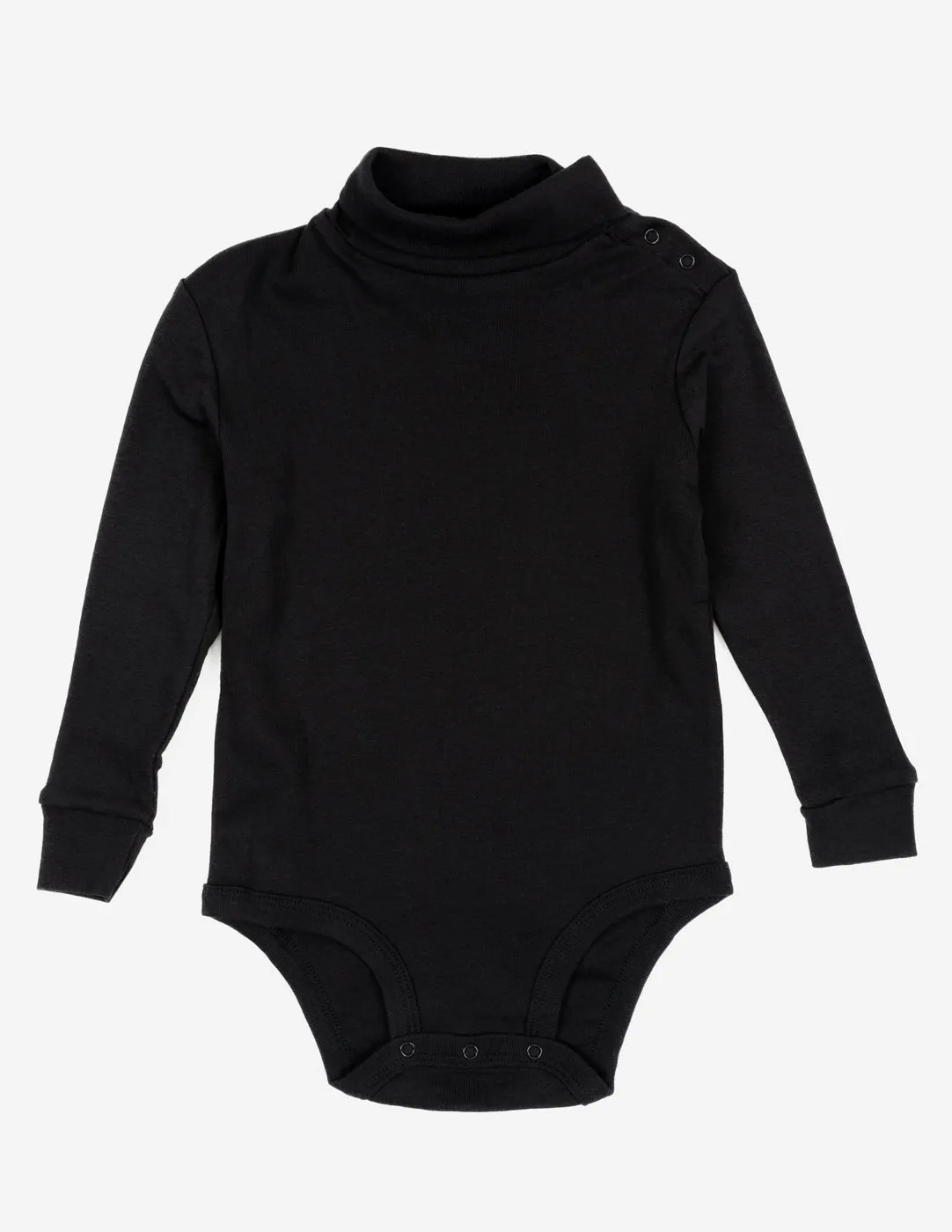 Baby Cotton Turtleneck Bodysuit