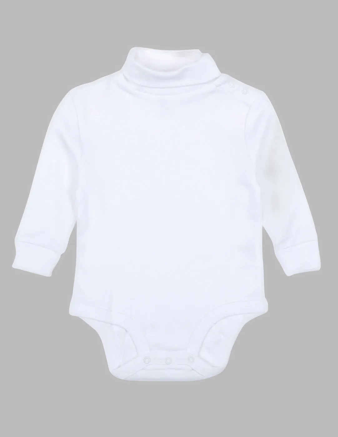 Baby Cotton Turtleneck Bodysuit