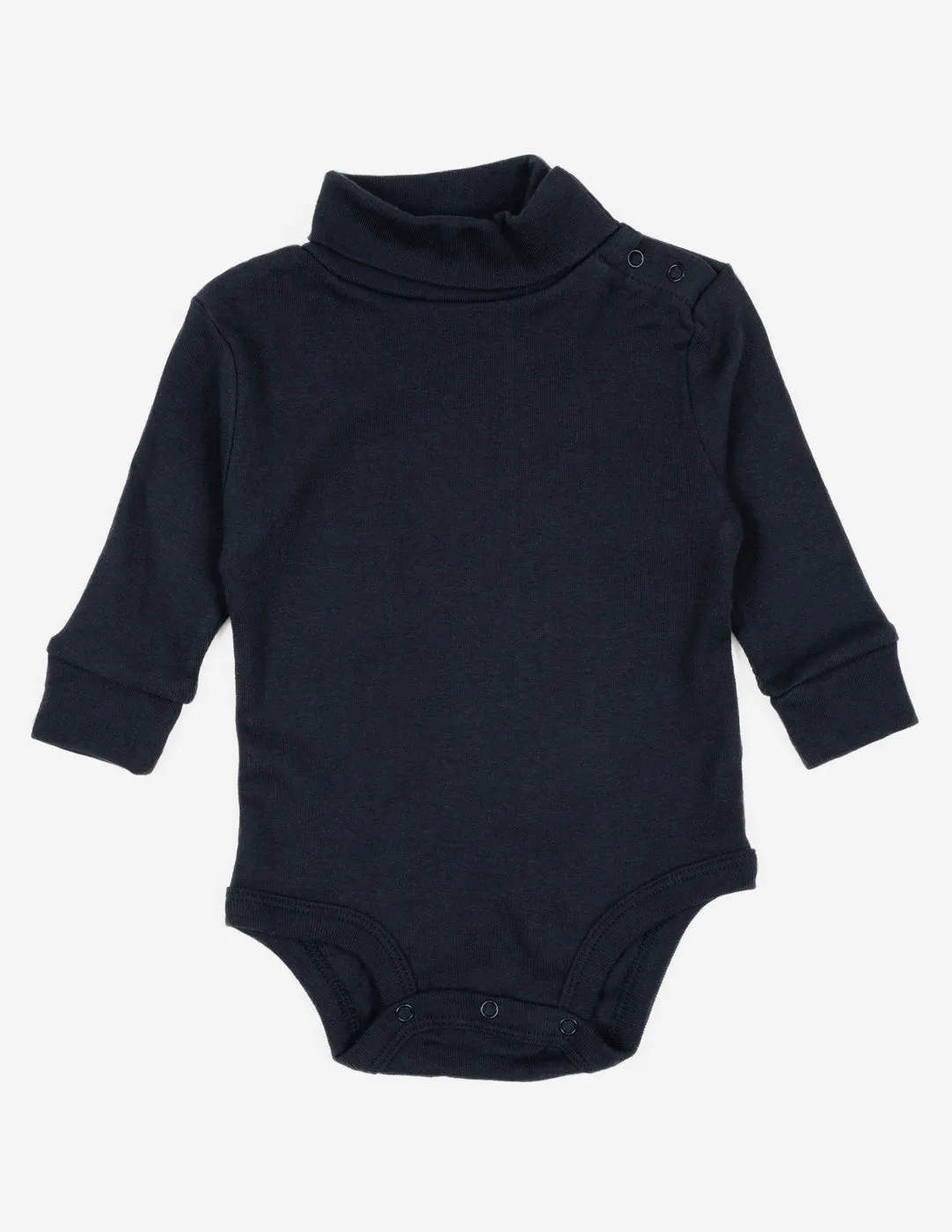 Baby Cotton Turtleneck Bodysuit