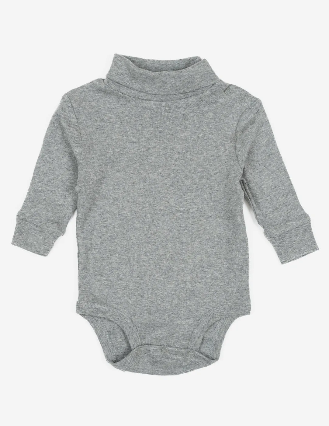 Baby Cotton Turtleneck Bodysuit