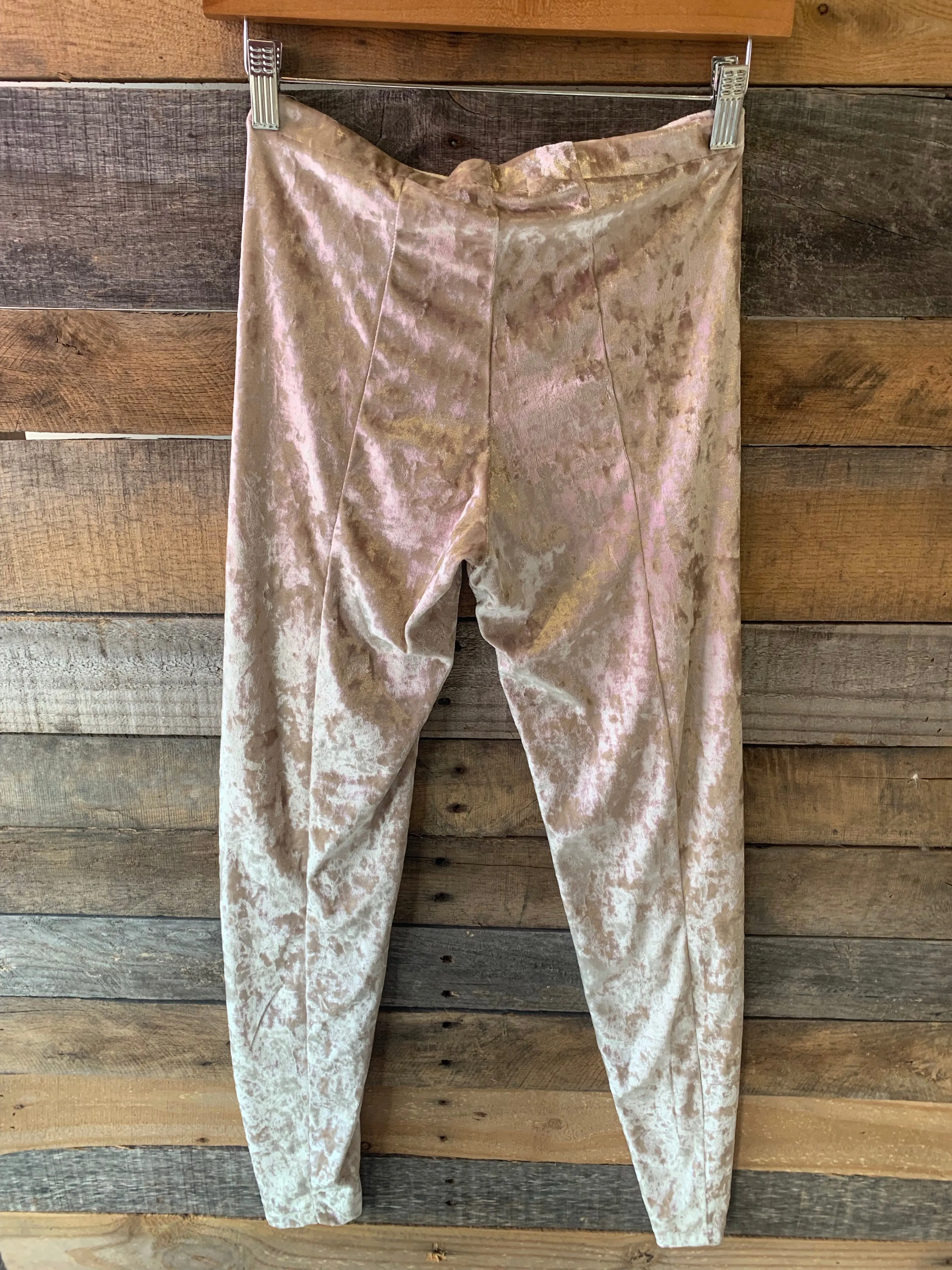 BJB Pearl Velvet Leggings