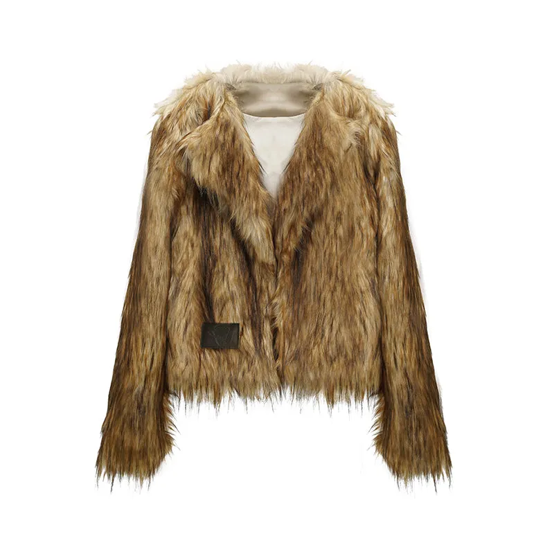 Born to Be Wild Eco-Friendly Raccoon Fur Coat