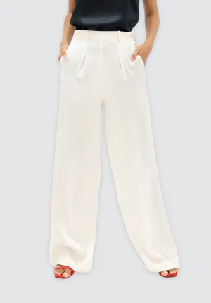 Branson BKG - Wide Leg Pants | Pearl