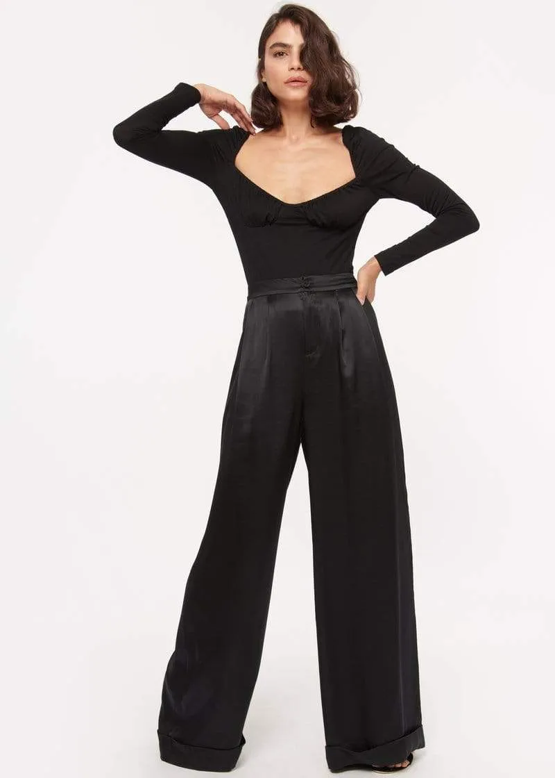 CAMI NYC - Cooper Bodysuit in black