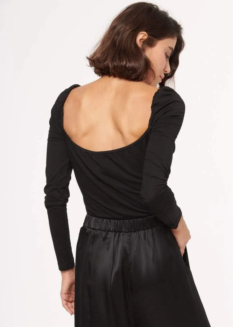 CAMI NYC - Cooper Bodysuit in black