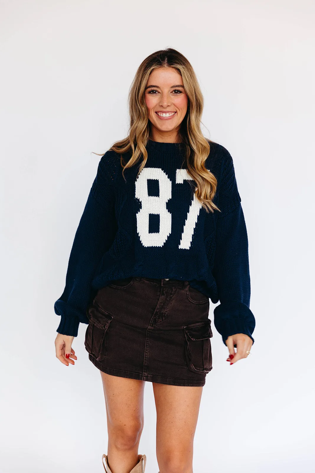 Cargo Mini Skirt - Brown