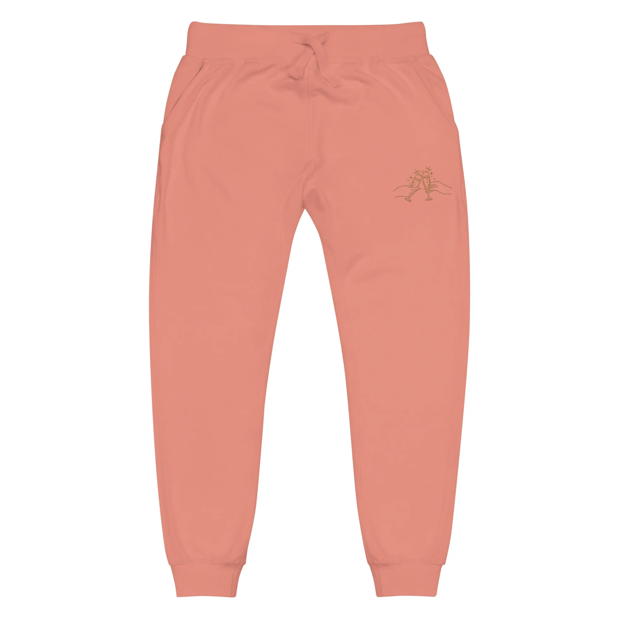 Champagne Problems Embroidered Sweatpants