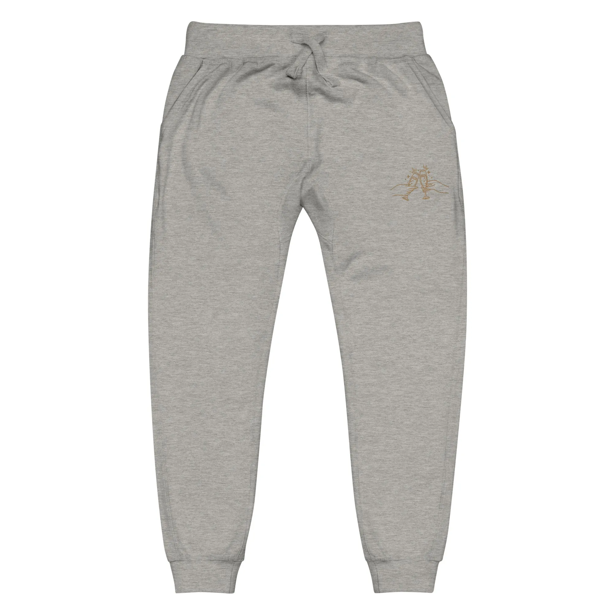 Champagne Problems Embroidered Sweatpants