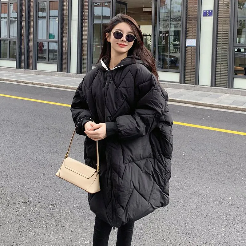 Chic Mid-Length Puffer Coat