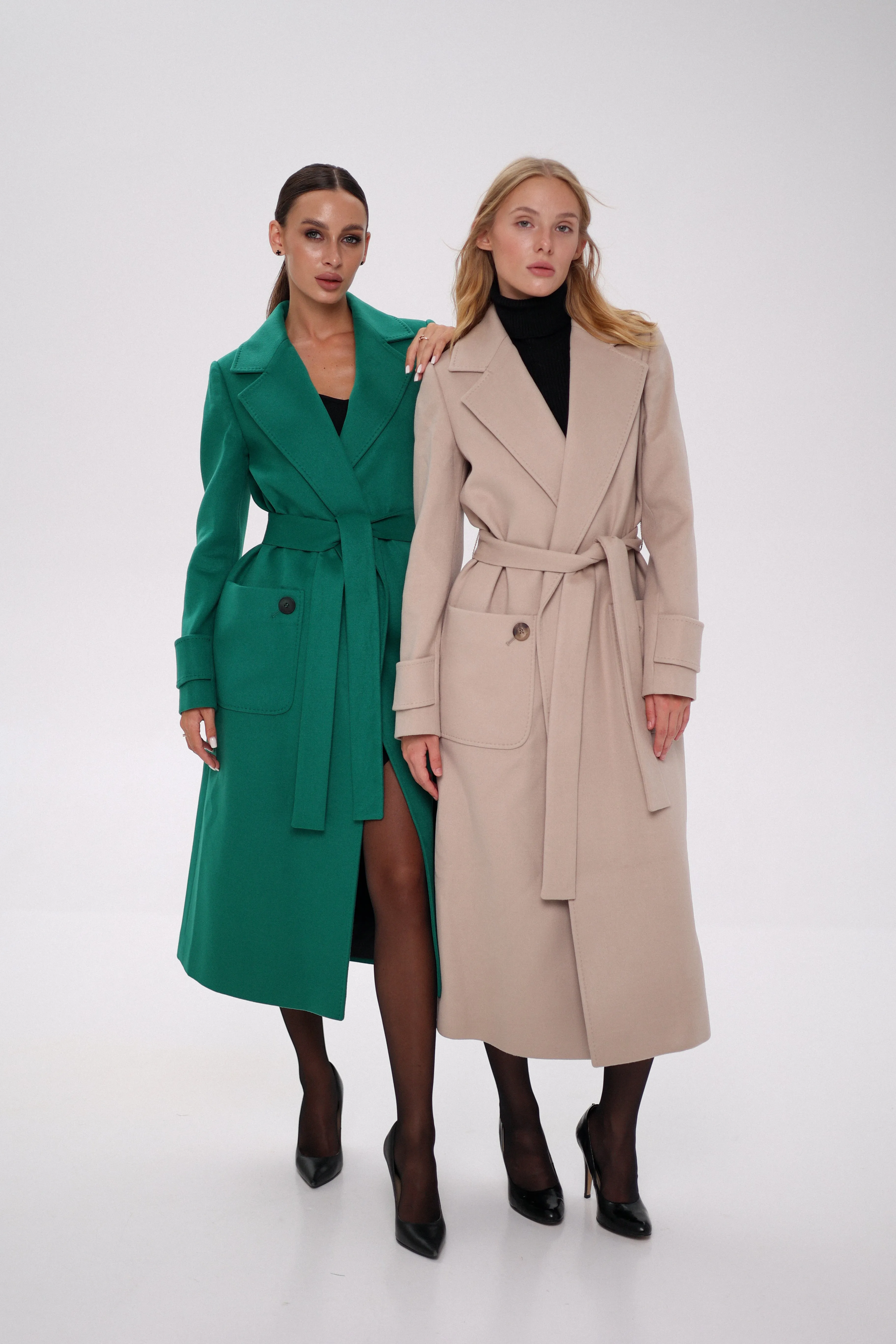 Classic Cashmere Wool Blend Overcoat