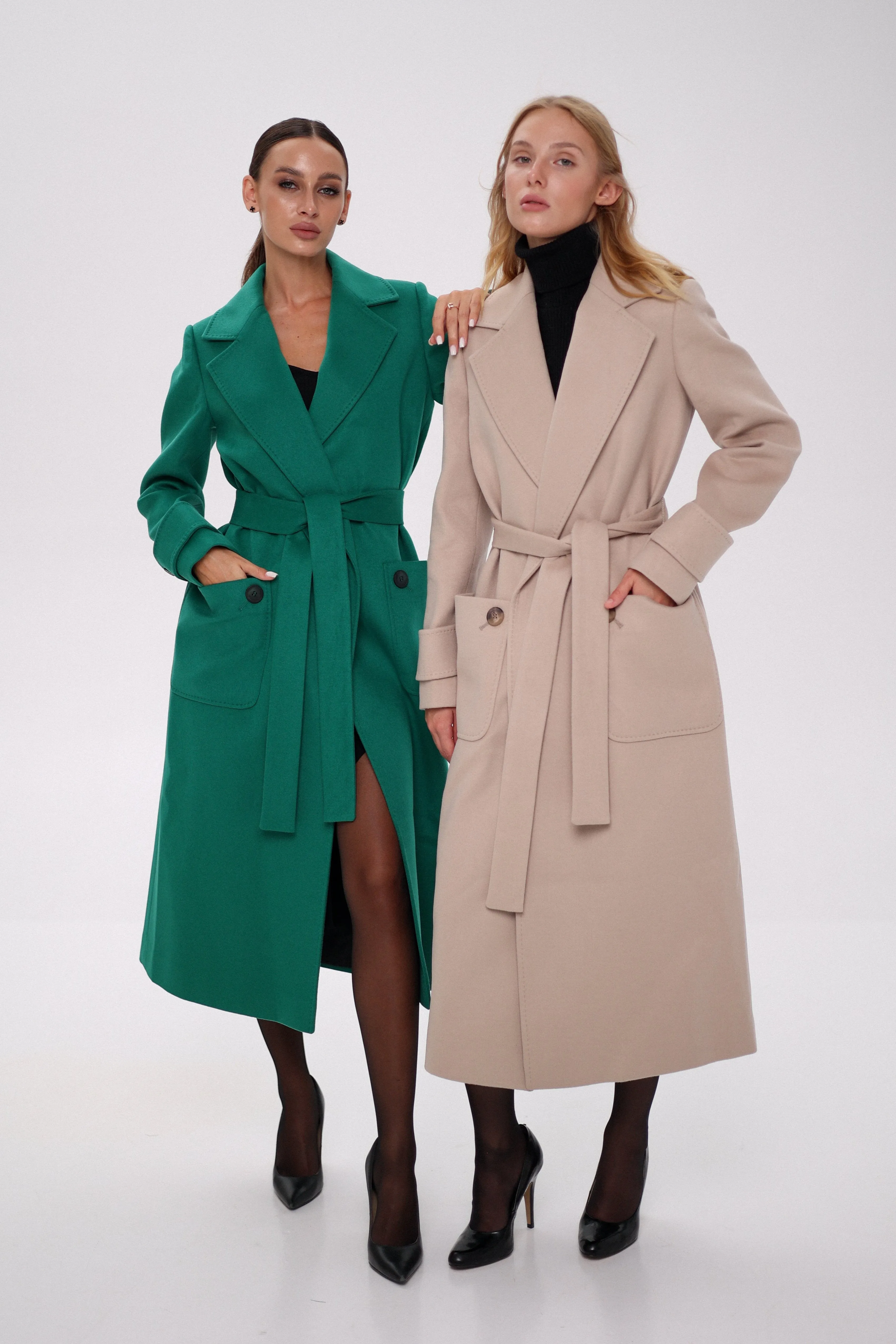 Classic Cashmere Wool Blend Overcoat