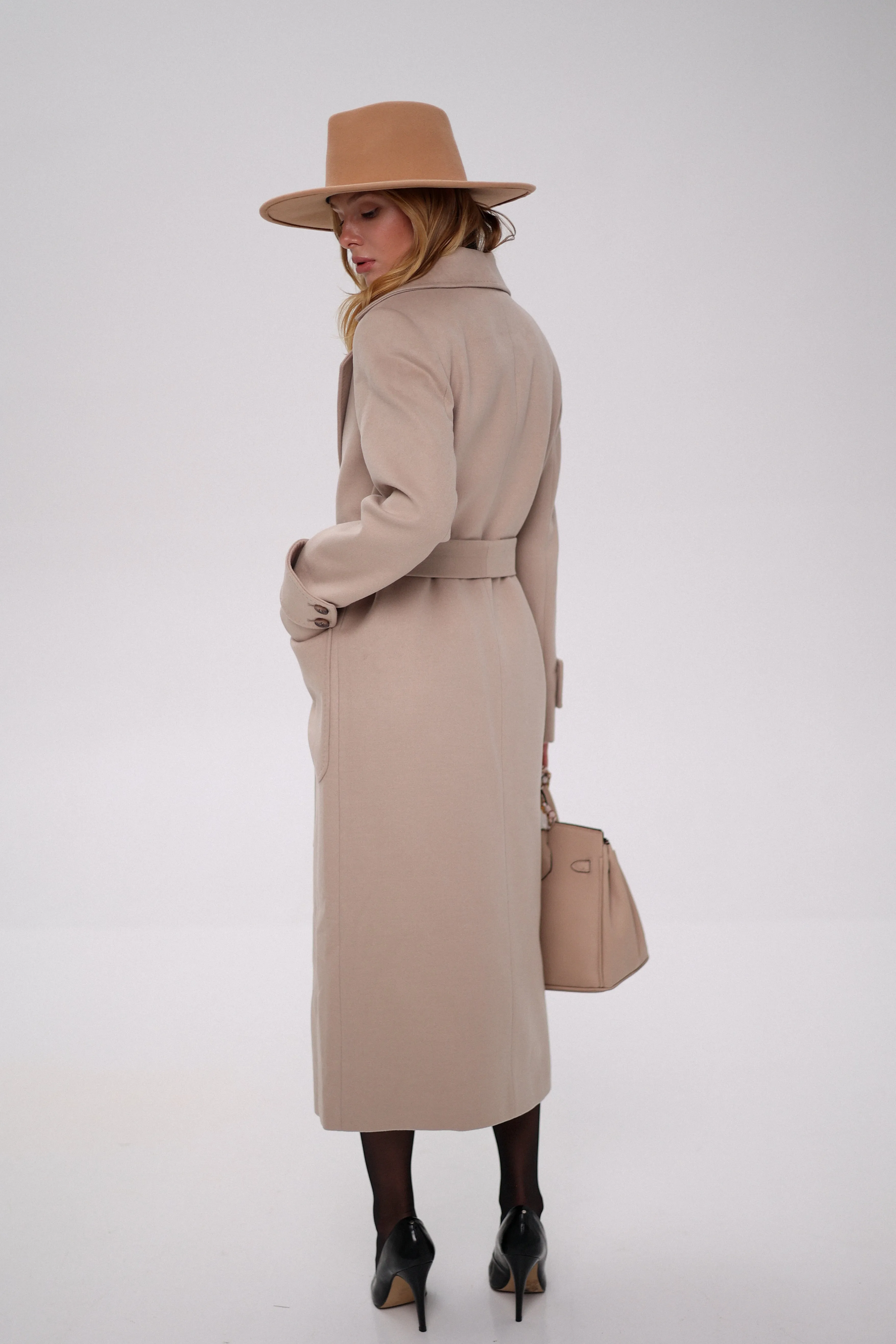 Classic Cashmere Wool Blend Overcoat