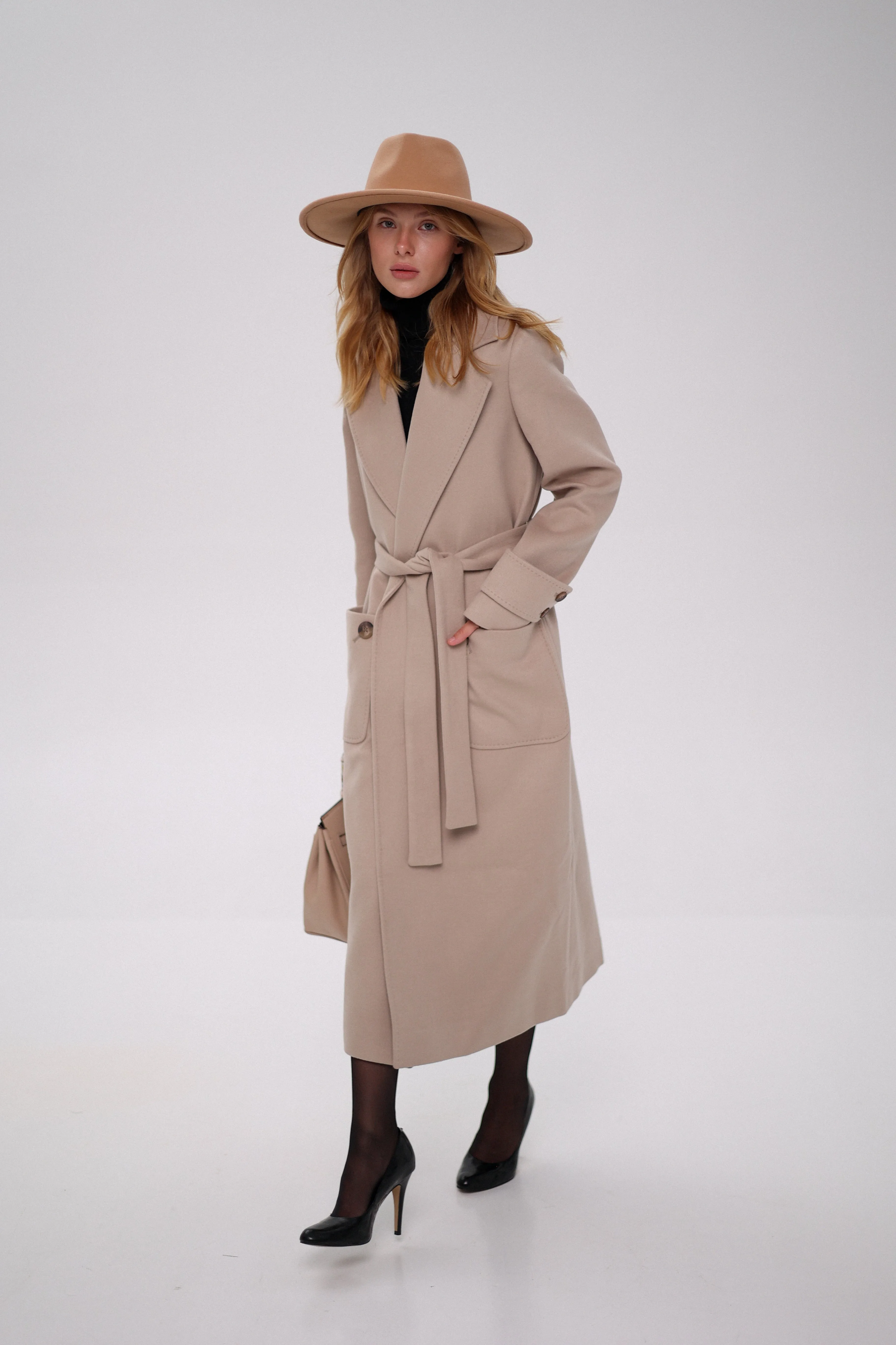 Classic Cashmere Wool Blend Overcoat