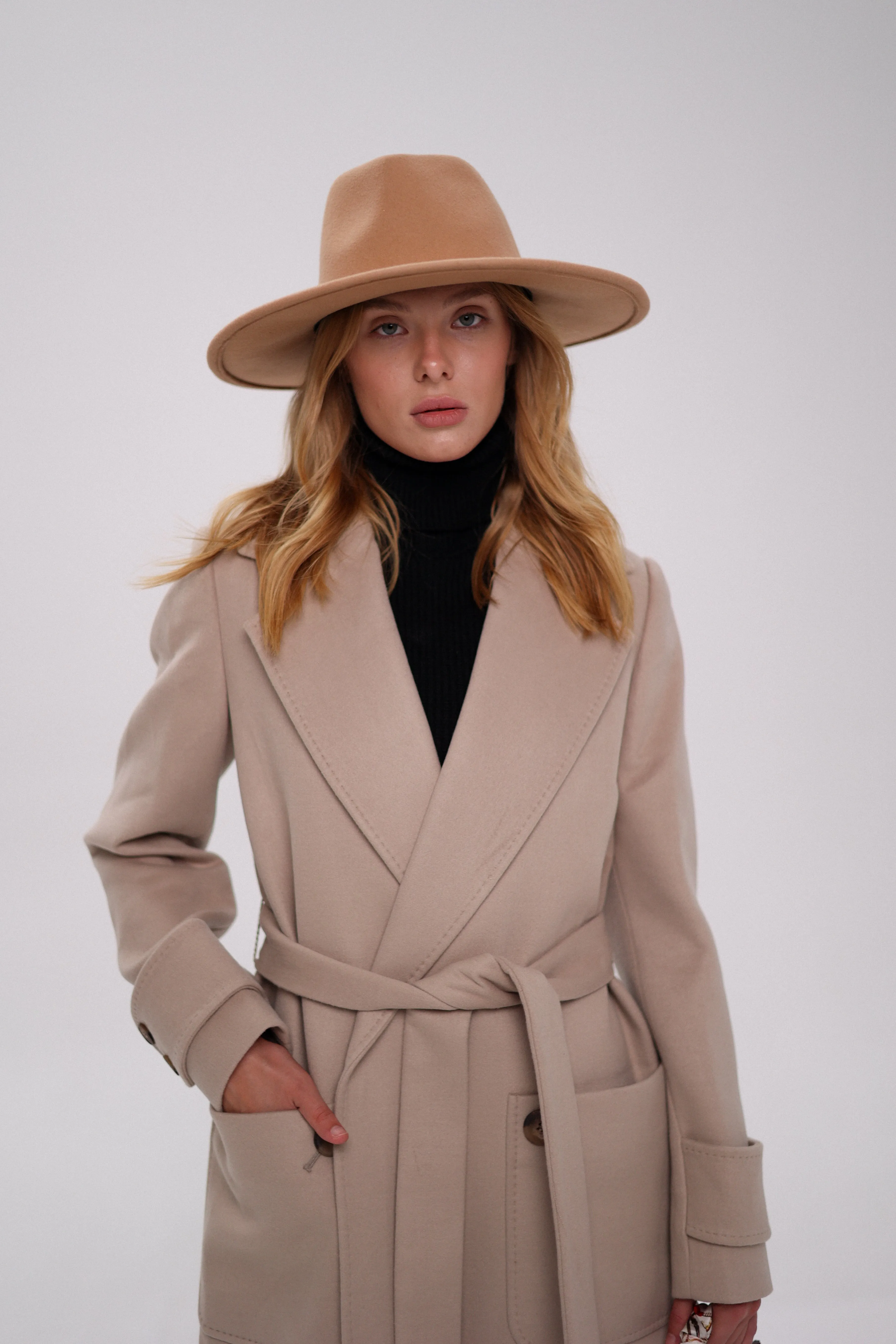 Classic Cashmere Wool Blend Overcoat