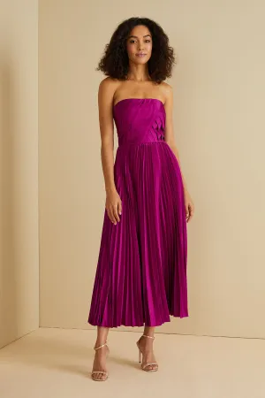 Conan Strapless Midi Dress