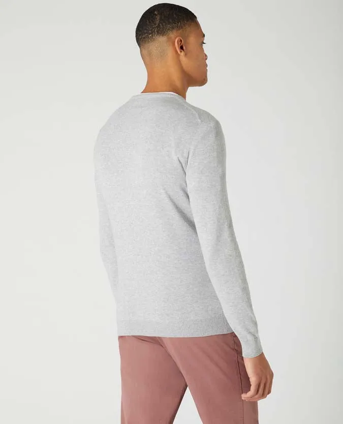 Cotton Crew Neck Sweater