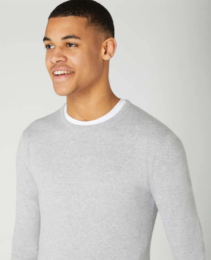 Cotton Crew Neck Sweater