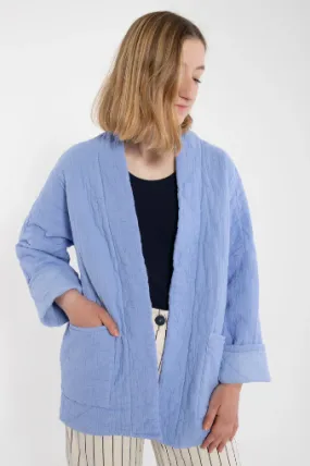 Danefae danekatrin quilt jacket ice blue