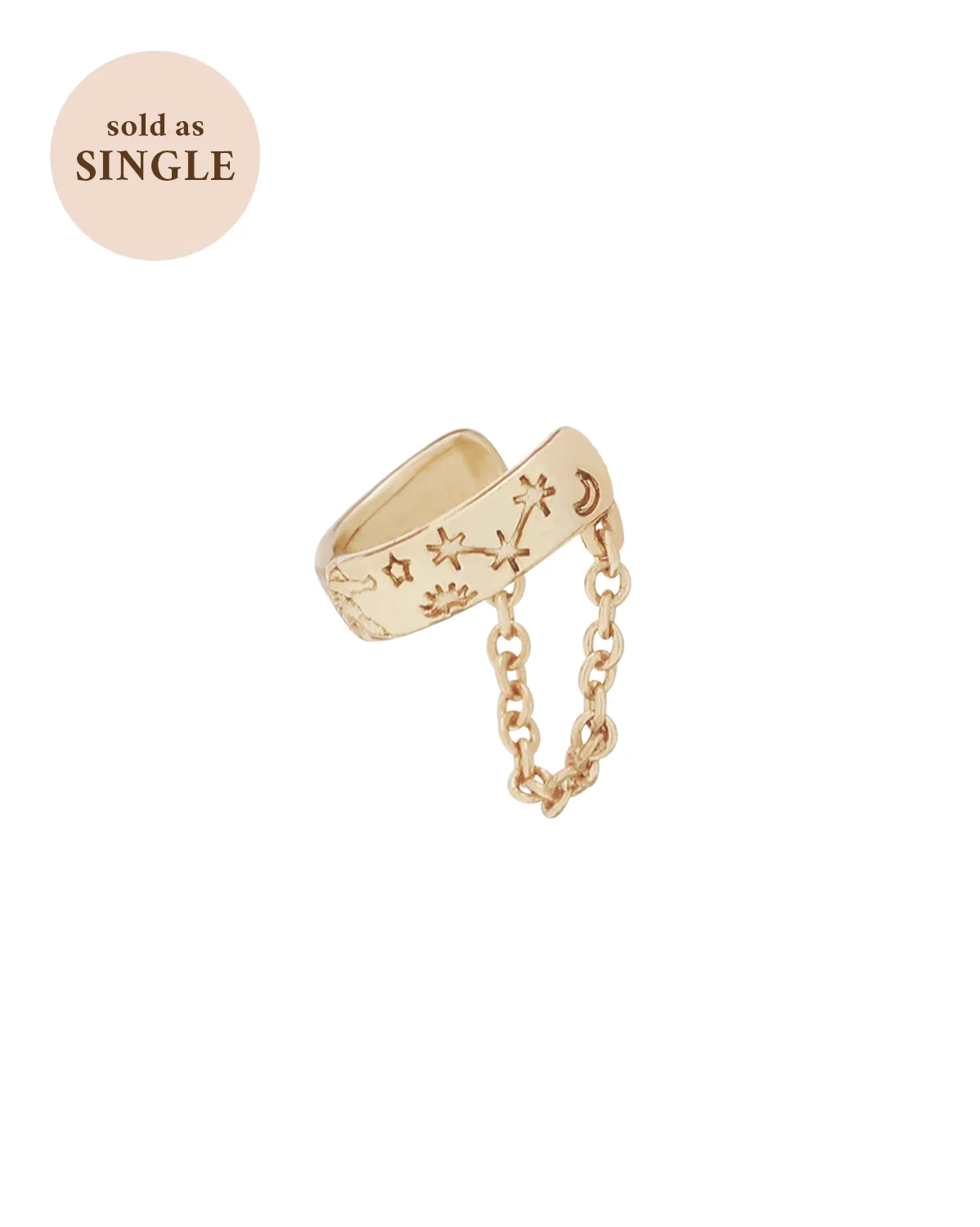 Dante Chain Ear Cuff