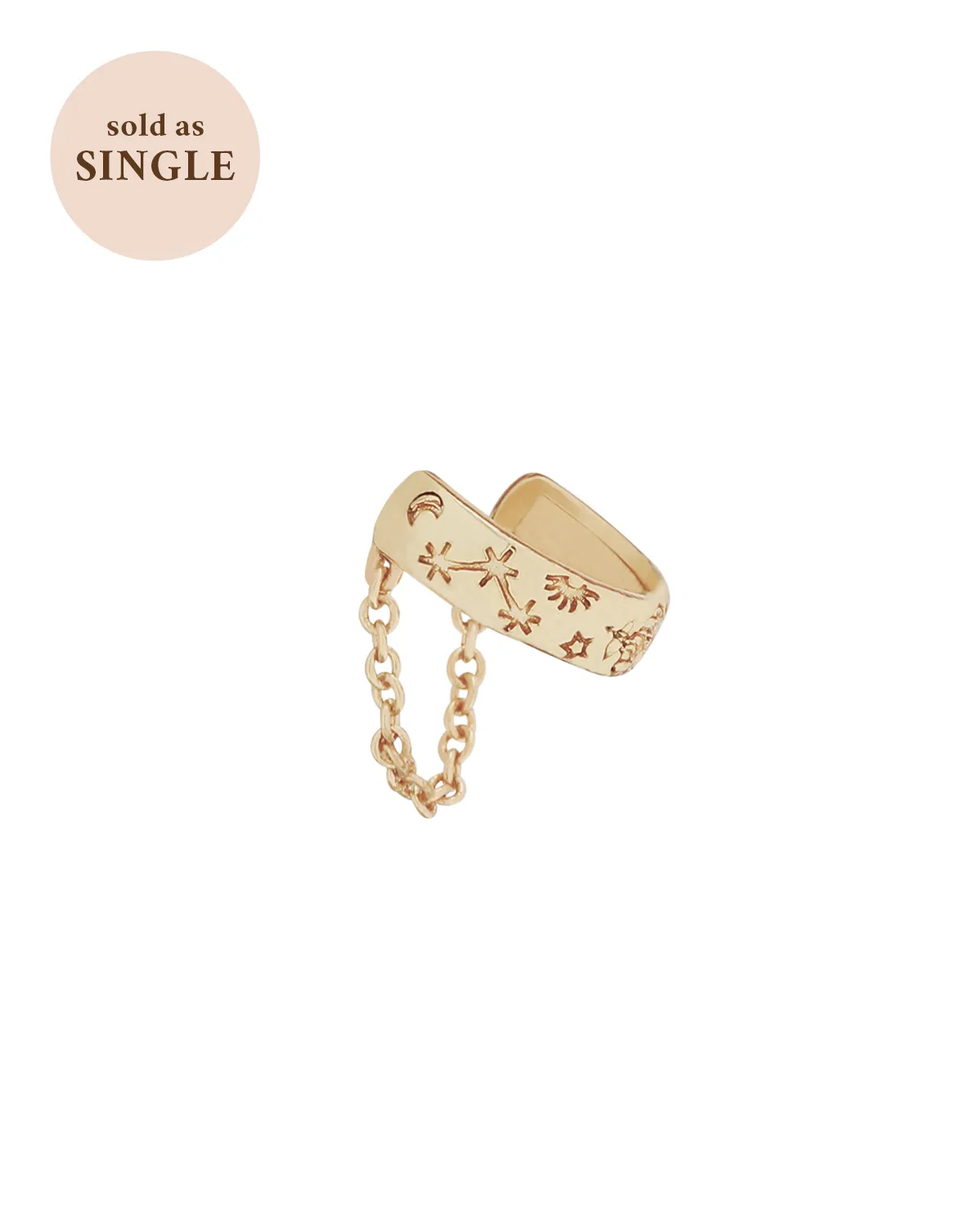 Dante Chain Ear Cuff