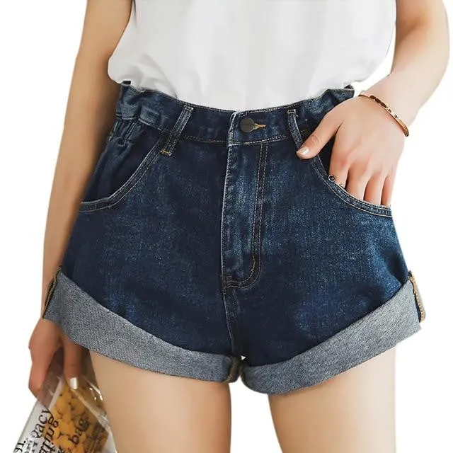 Denim Shorts Korean Style Casual Shorts