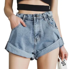 Denim Shorts Korean Style Casual Shorts