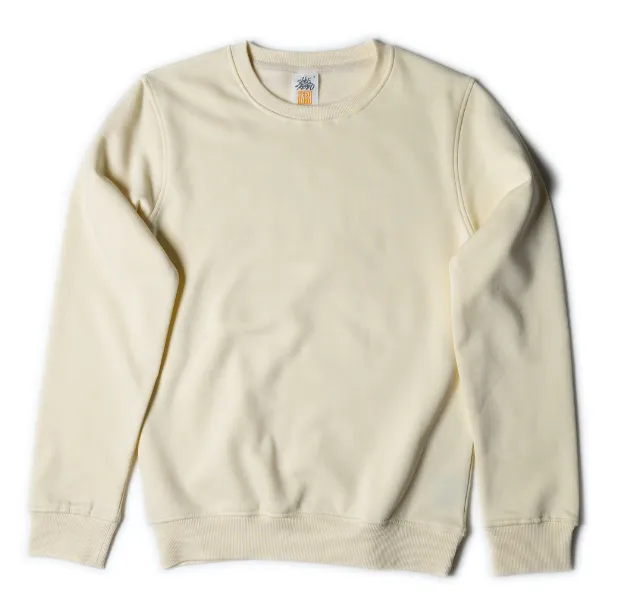 Design your own Premium Quality Crewneck - Neutrals [White, Butter, Light Grey. Black, Clay]