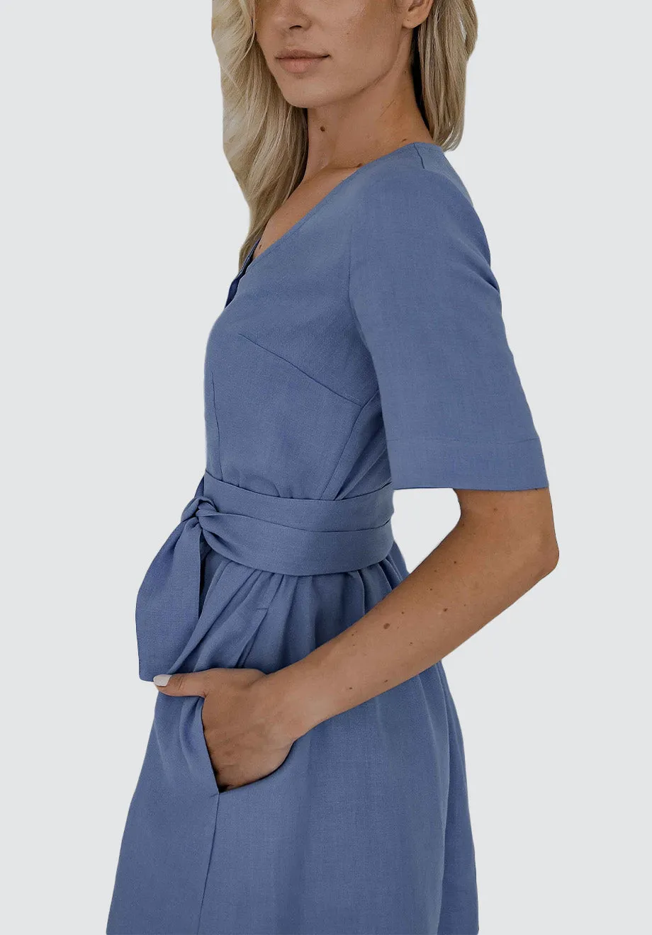 Dress Saara | Blue