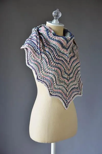 Ebb Tide Shawl