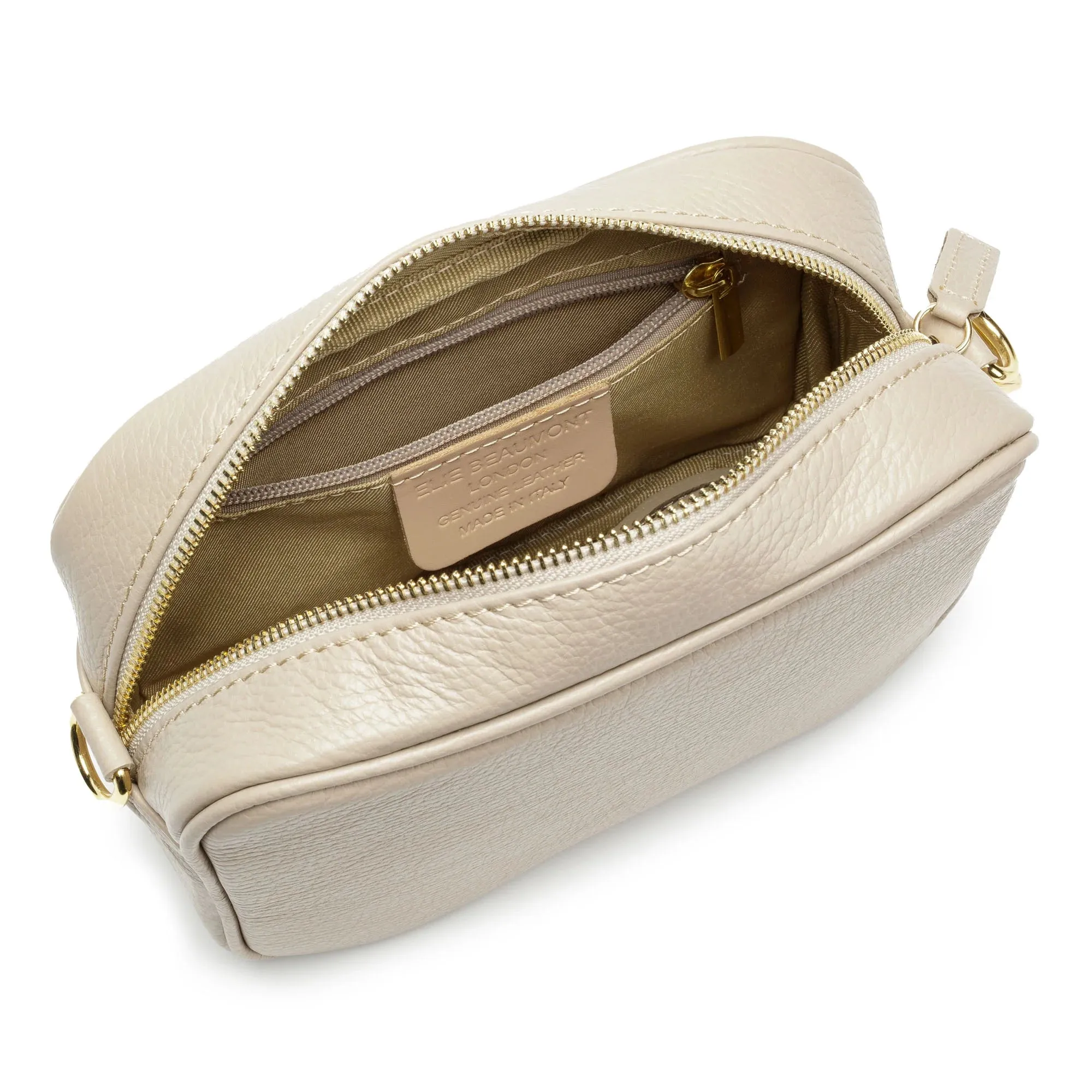 Elie Beaumont Crossbody Bag in Biscuit