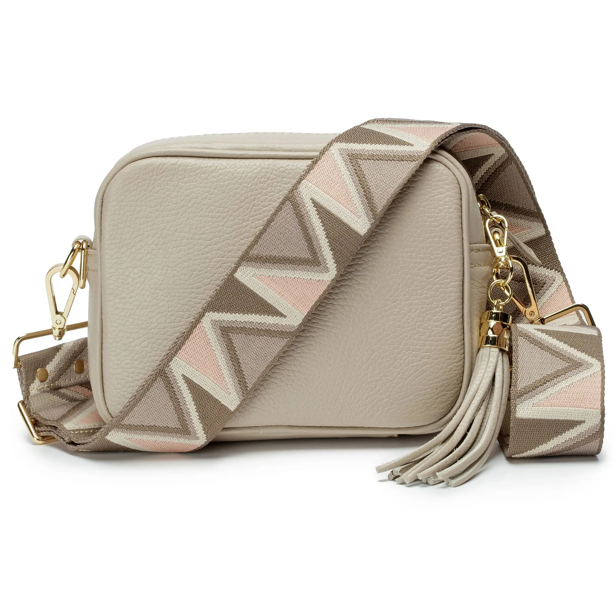 Elie Beaumont Crossbody Bag in Biscuit