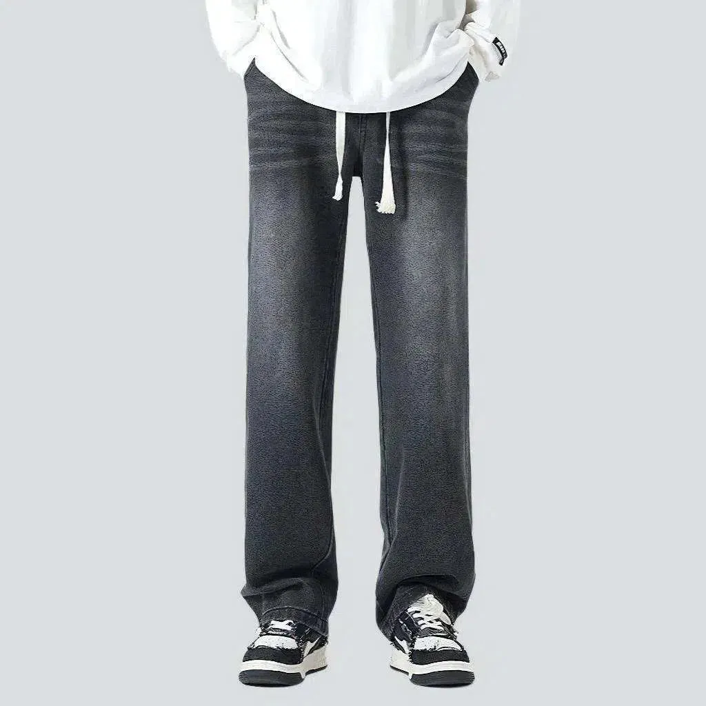 Fashion vintage men's denim pants