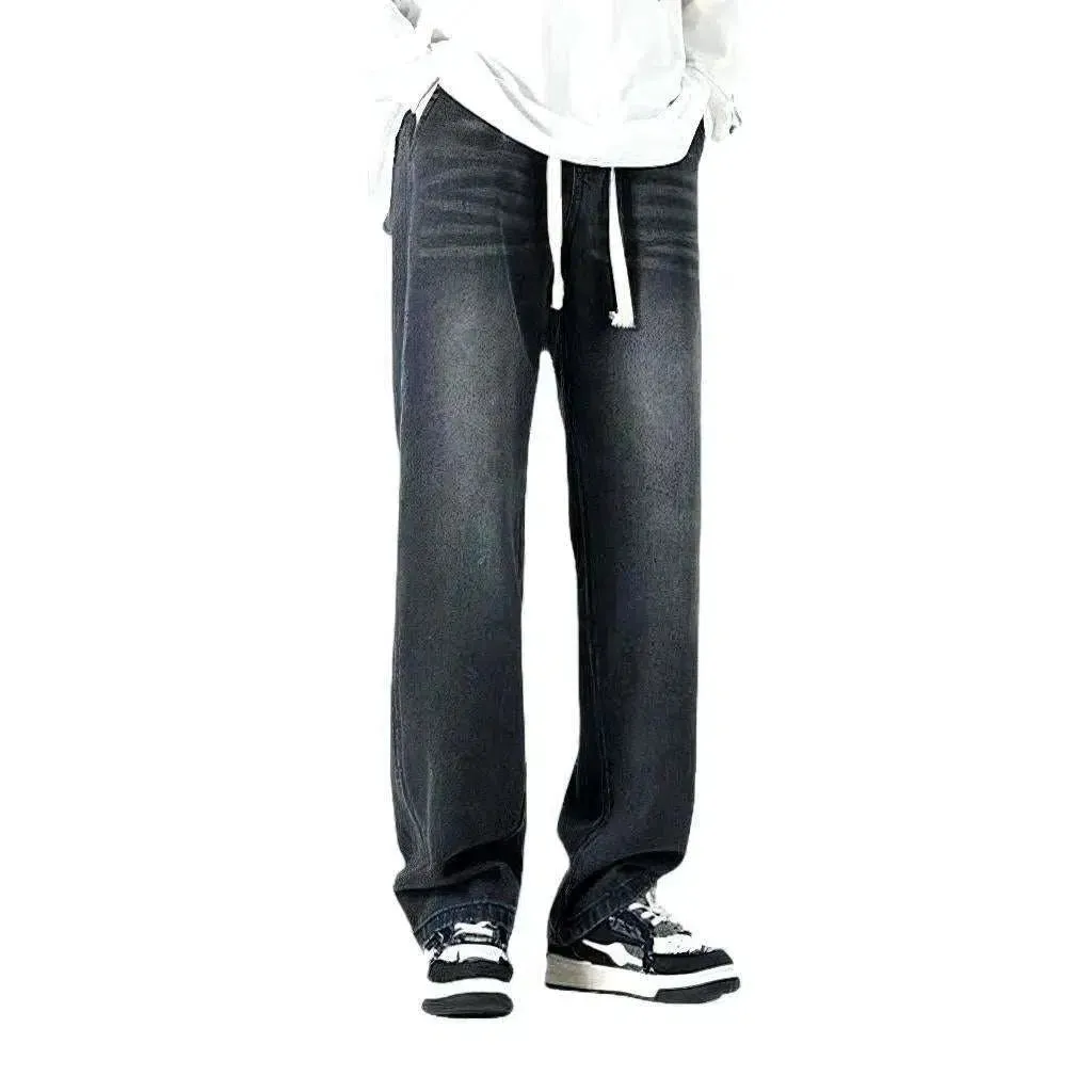 Fashion vintage men's denim pants