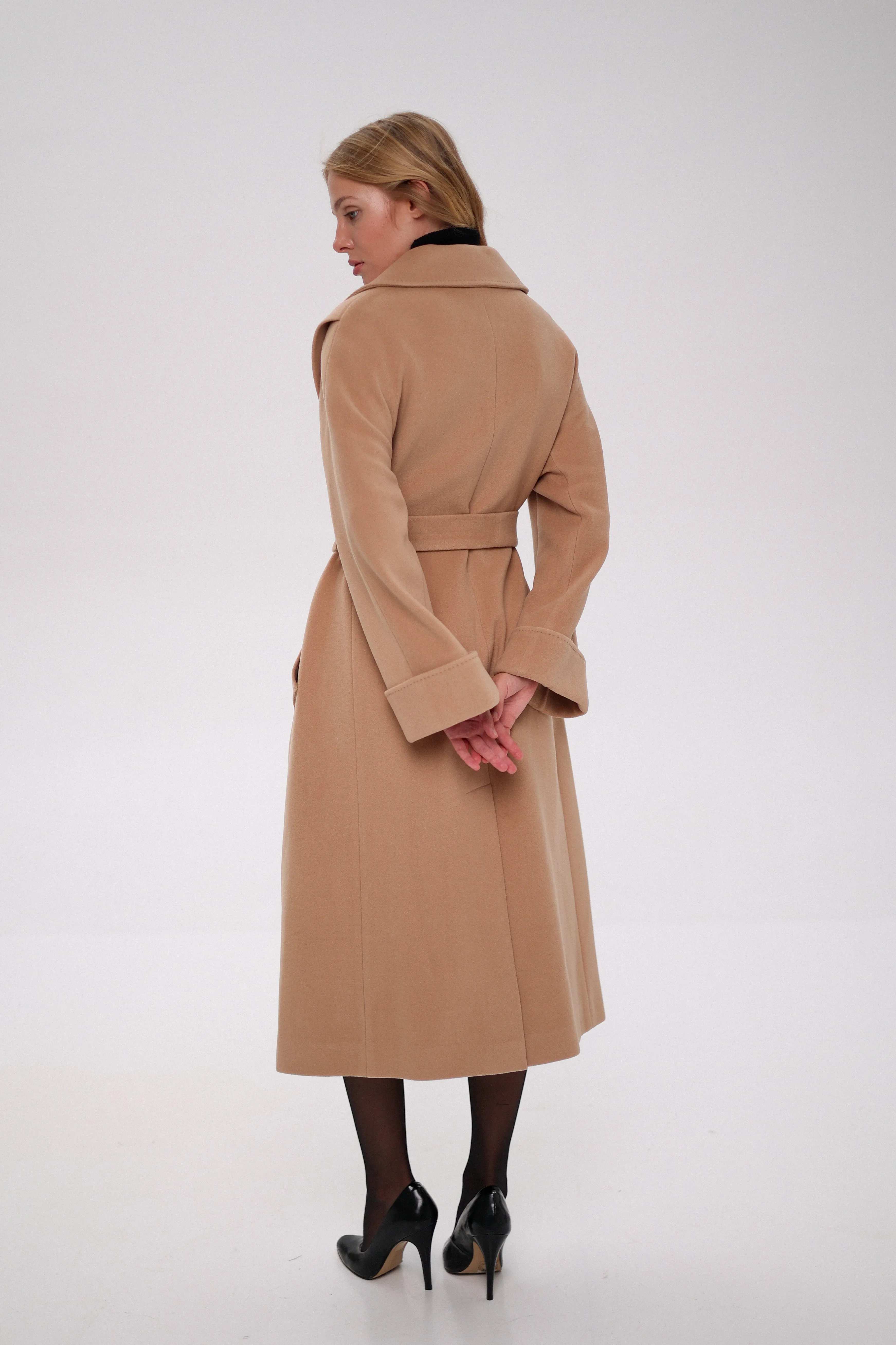 Florence Classic Cashmere Wool Blend Overcoat