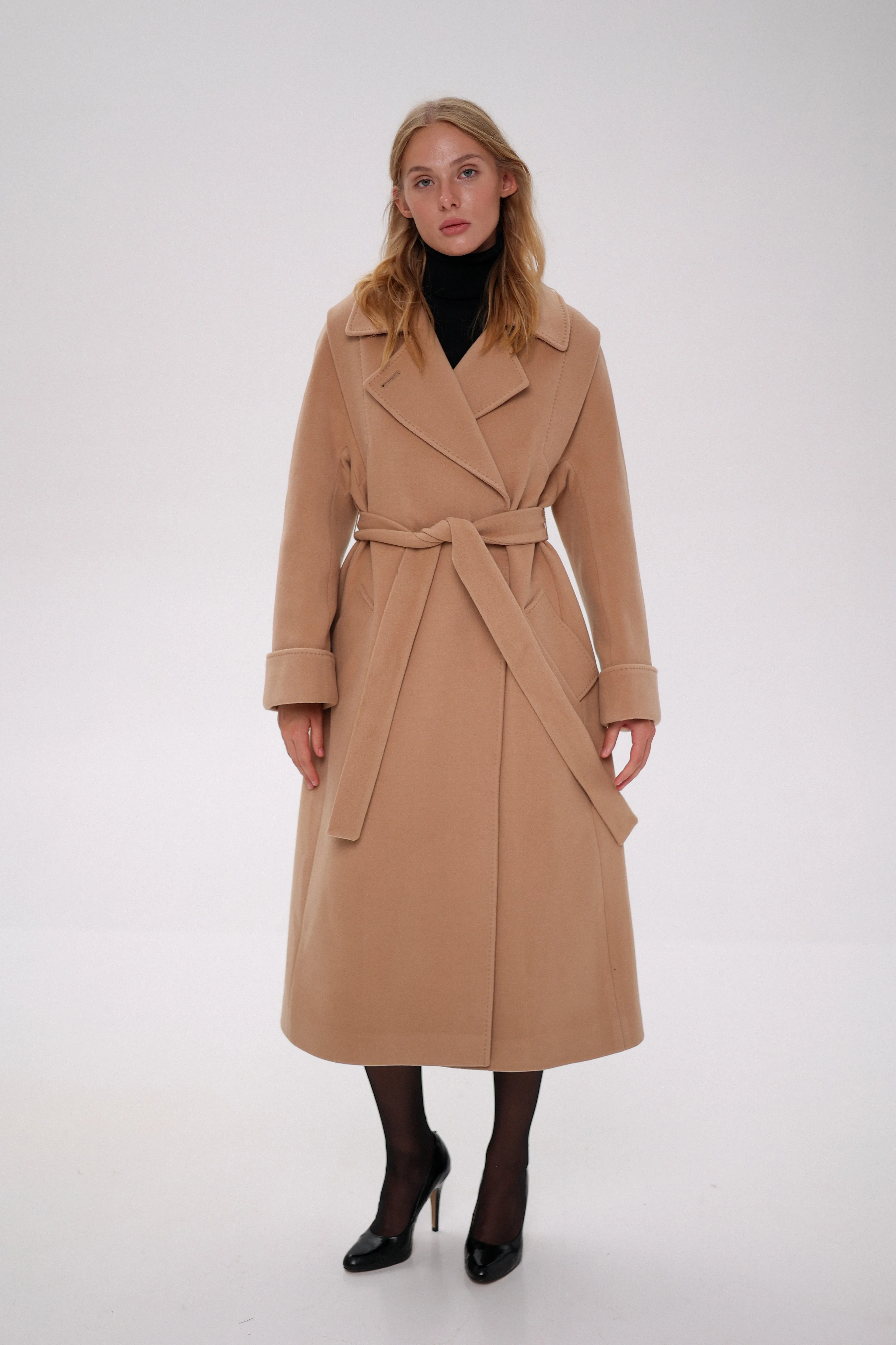 Florence Classic Cashmere Wool Blend Overcoat