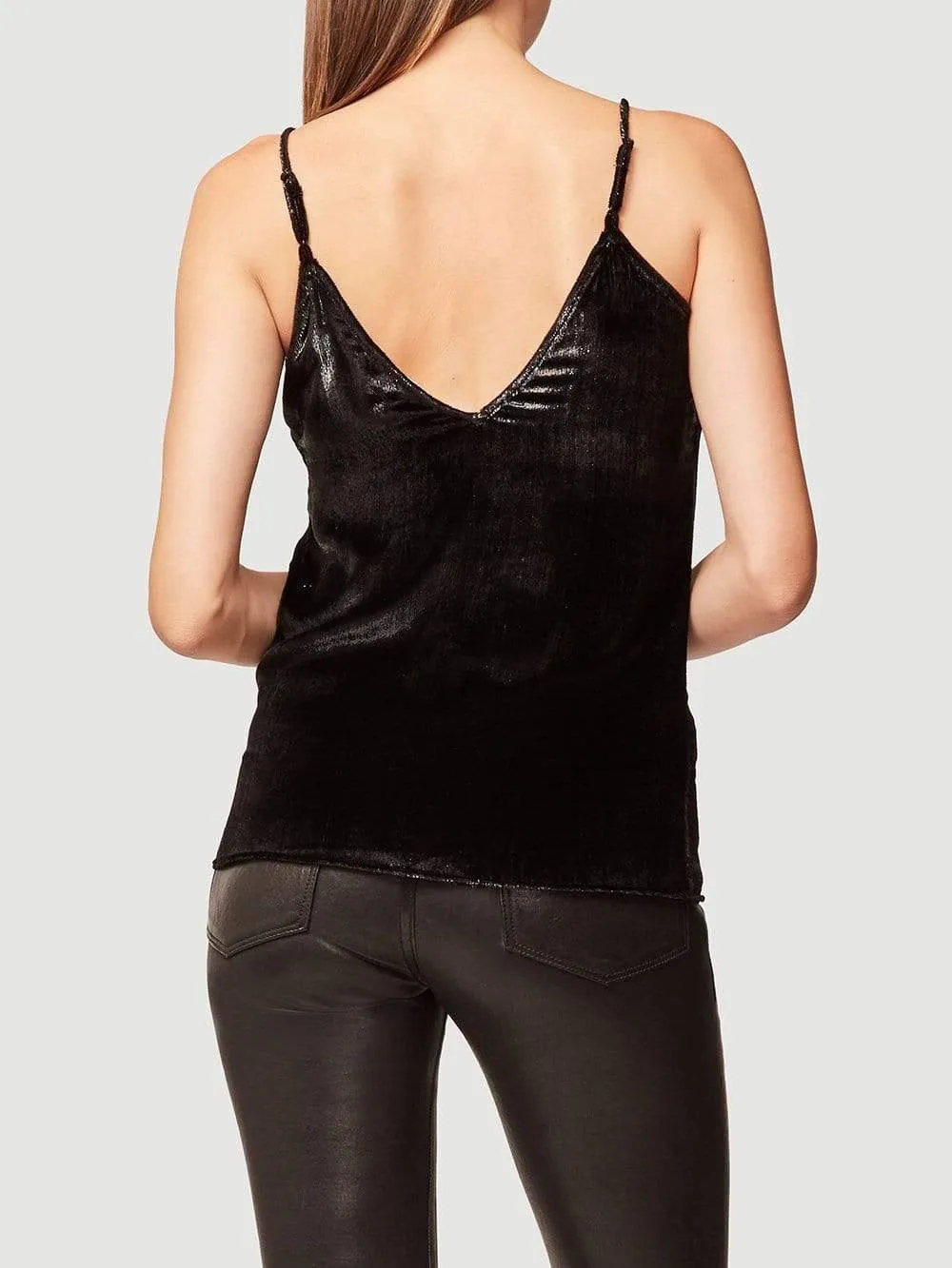 Frame - Velvet Cami in Noir