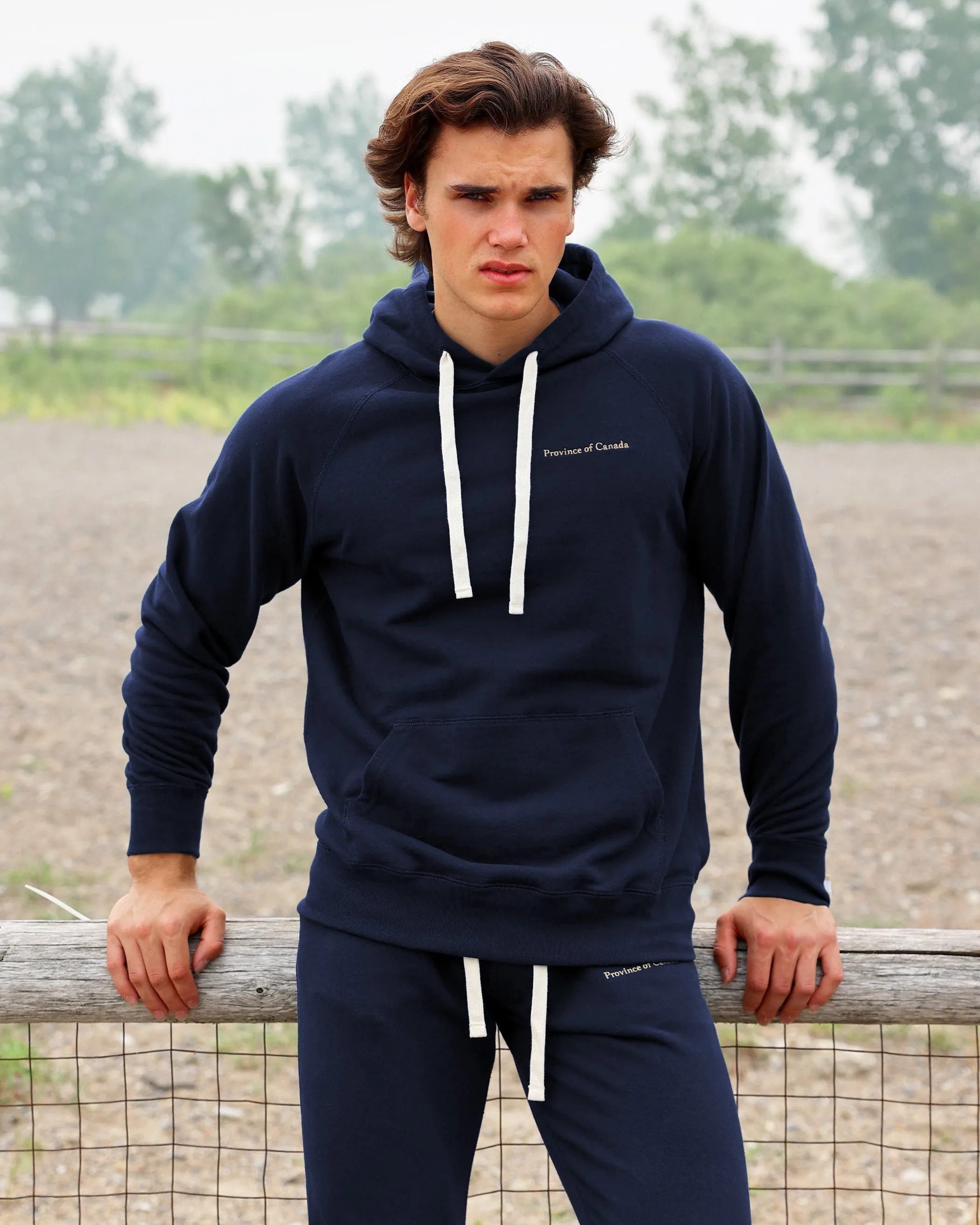 French Terry Hoodie Navy - Unisex