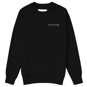 French Terry Sweatshirt Black - Unisex