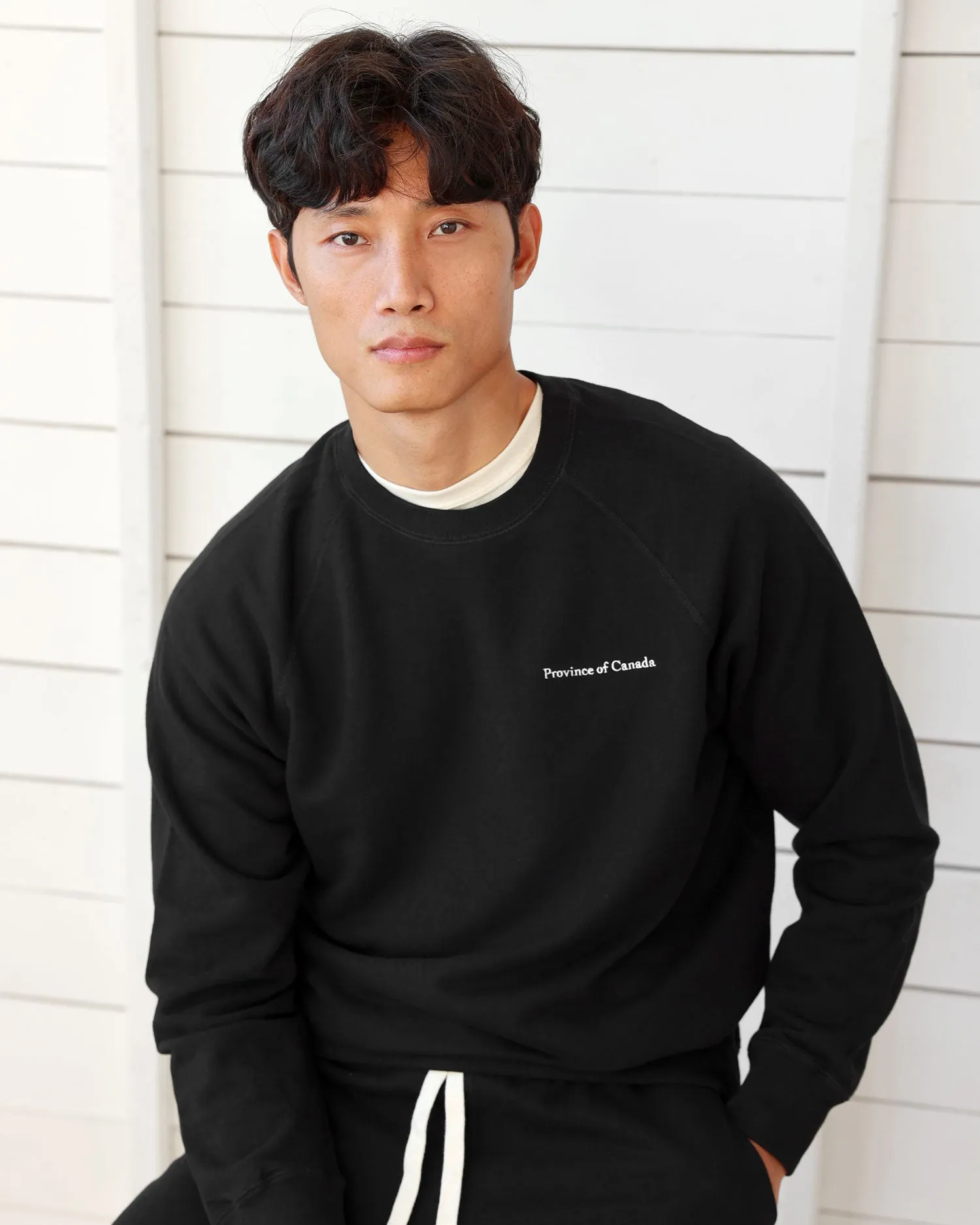 French Terry Sweatshirt Black - Unisex