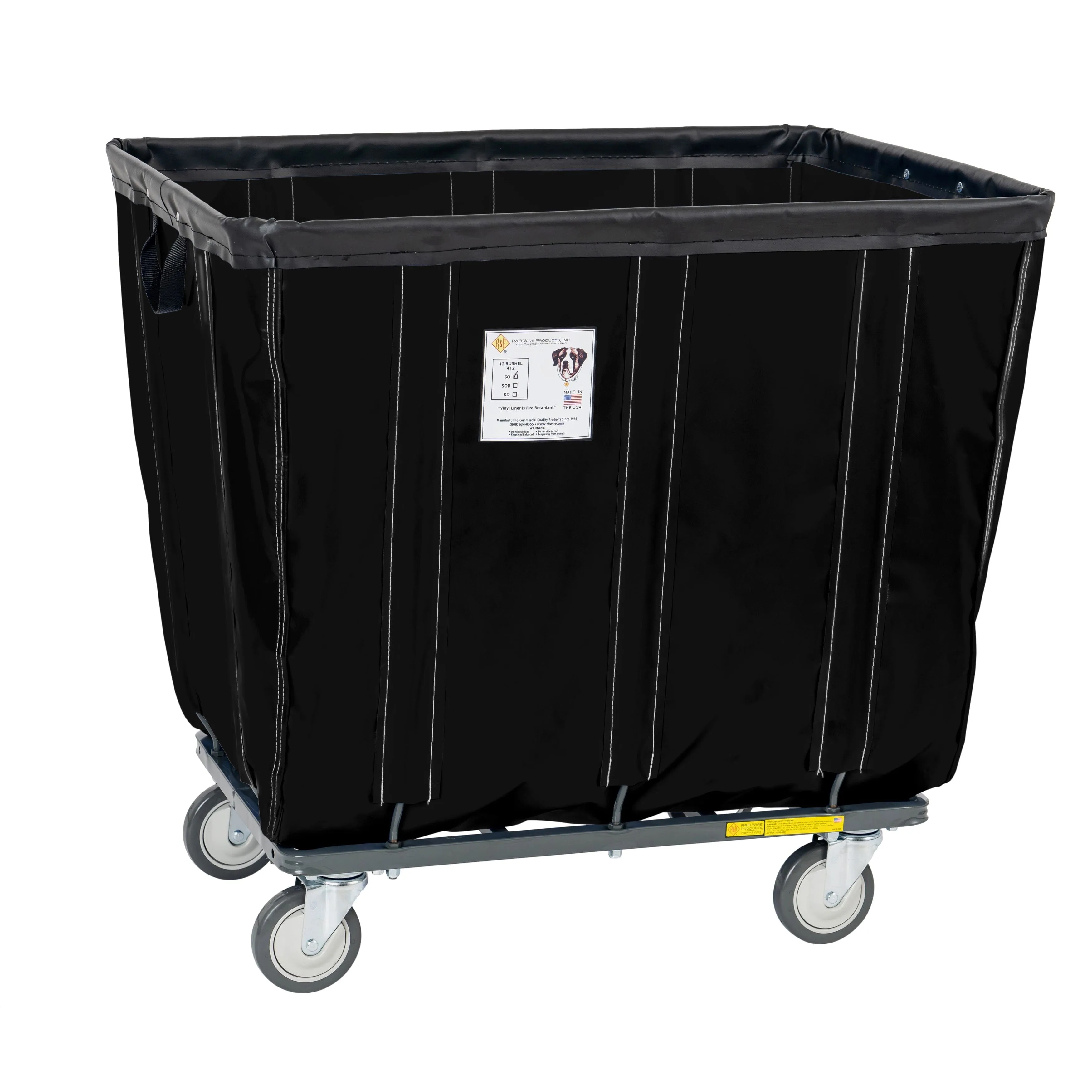 Fully Sewn Vinyl Basket Truck - 6 Bushel