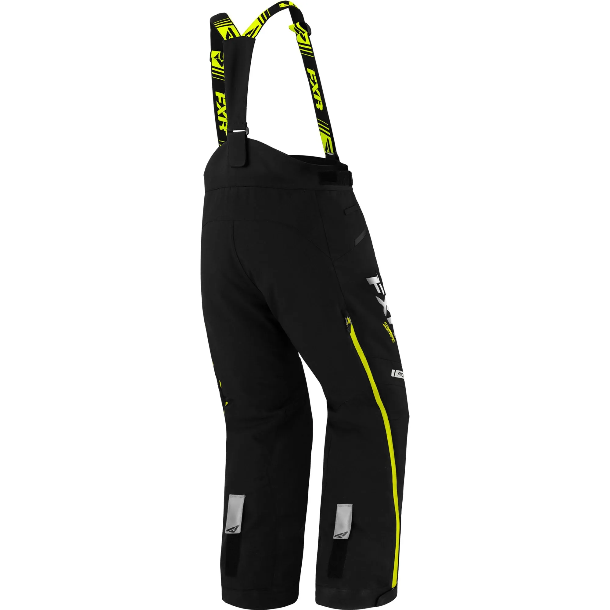 FXR Mission FX Snowmobile Pants Black/Hi Vis