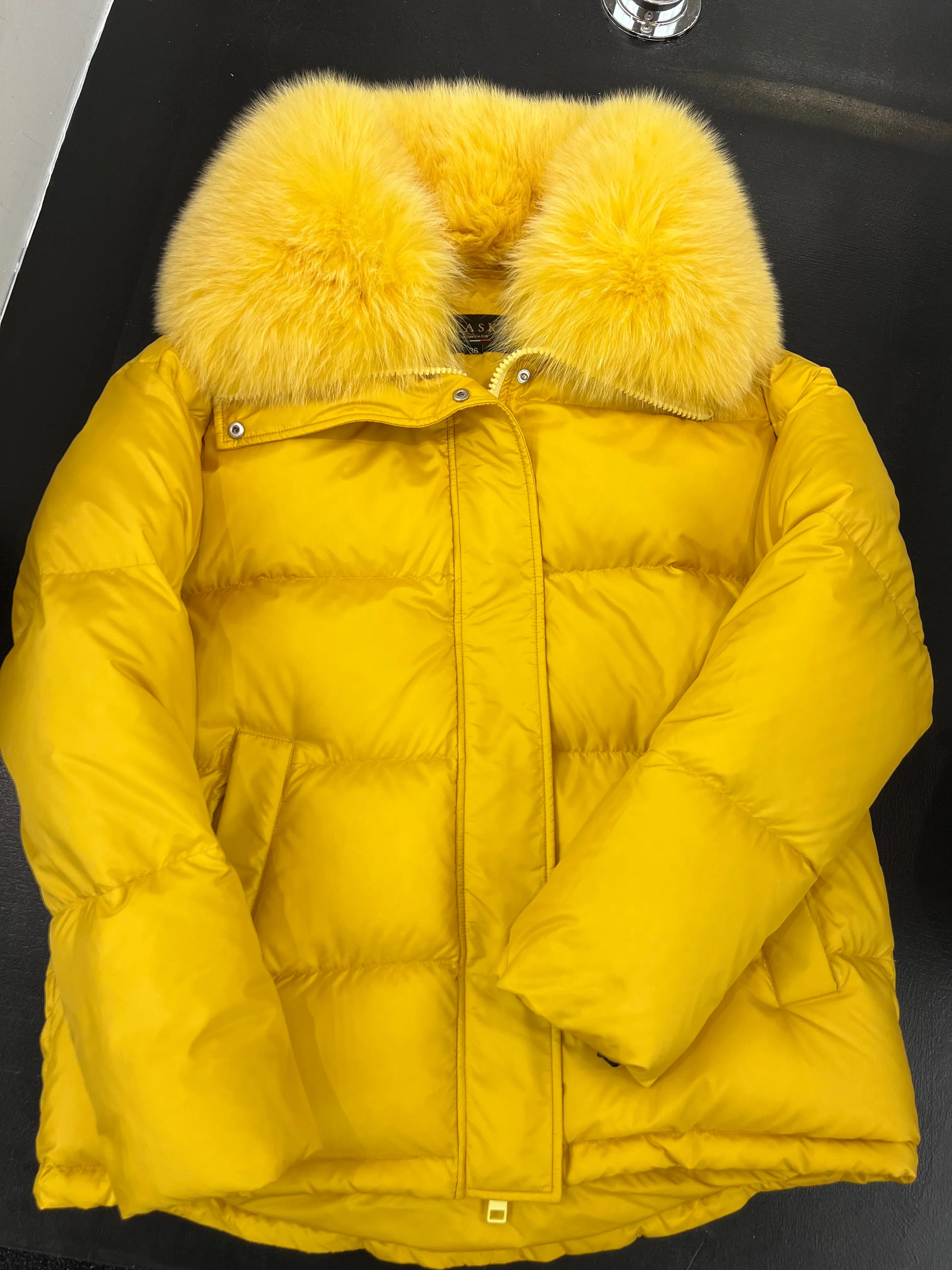 Genuine Polar Fox Premium Down Fill Jacket