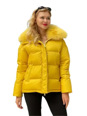 Genuine Polar Fox Premium Down Fill Jacket