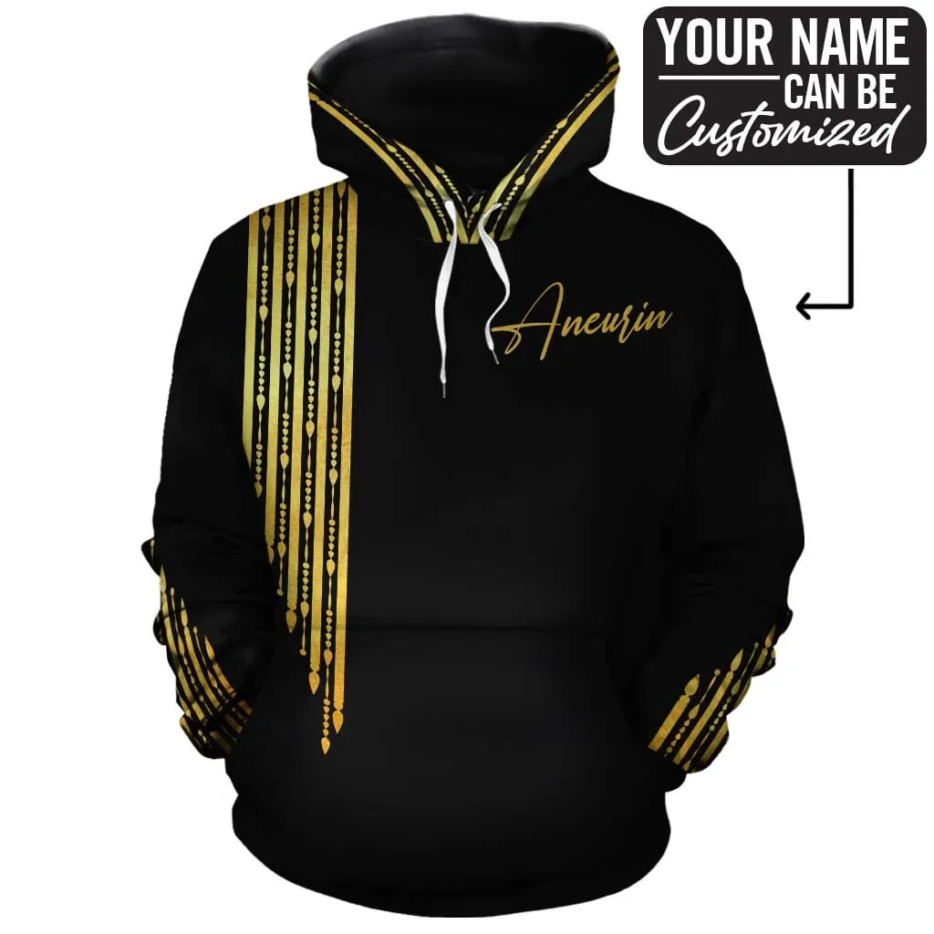 Gold Pattern 1 All-over Hoodie